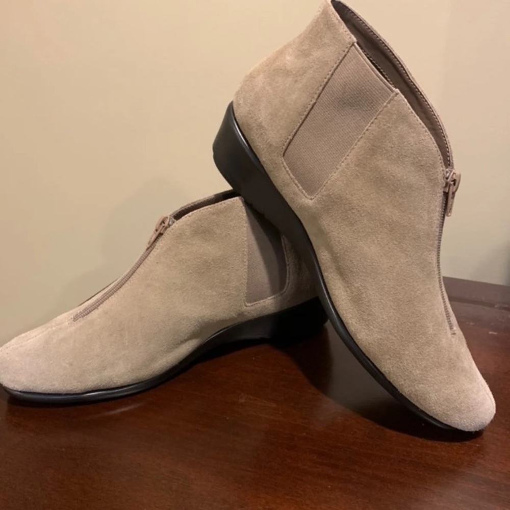 Wedge Ankle Booties size 11 Wide